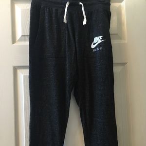 Charcoal Nike Capri Joggers